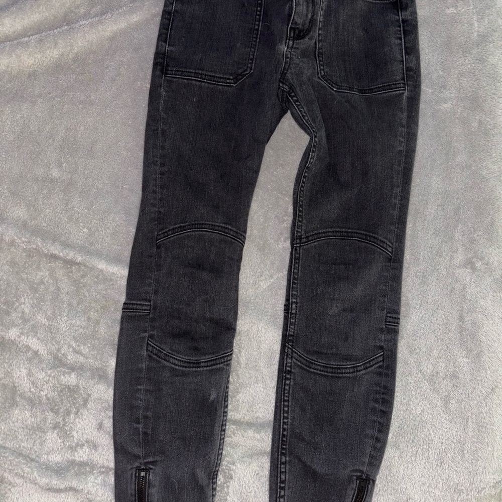 Pilco by anthropology size 26 black high rise denim legging
